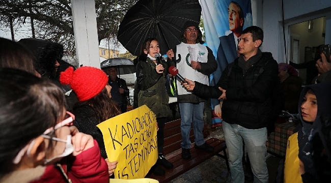 Kadıovacık Halkı Taş Ocağına Karşı “Hayır” Dedi