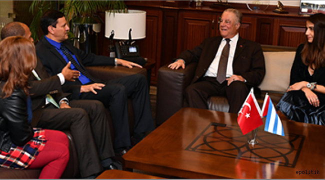 Küba Büyükelçisi ve Komünist Parti yetkilileri ziyareti