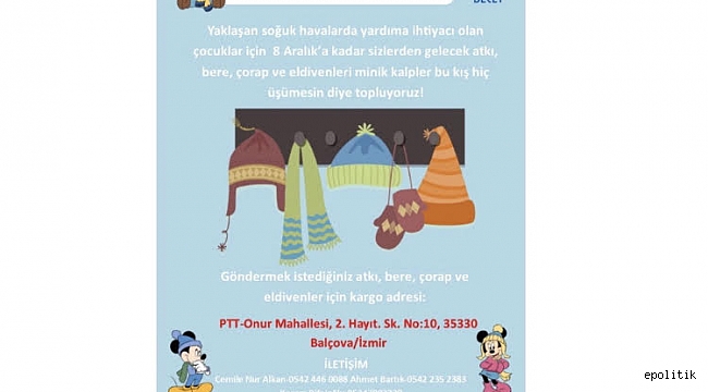 Minik Kalpler Üşümesin