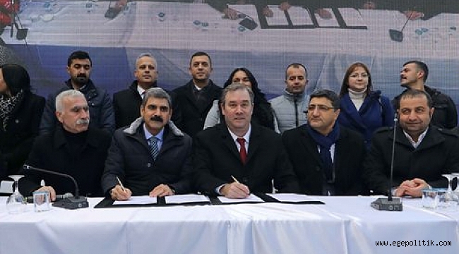 Buca’da İşçiler Bayram Etti