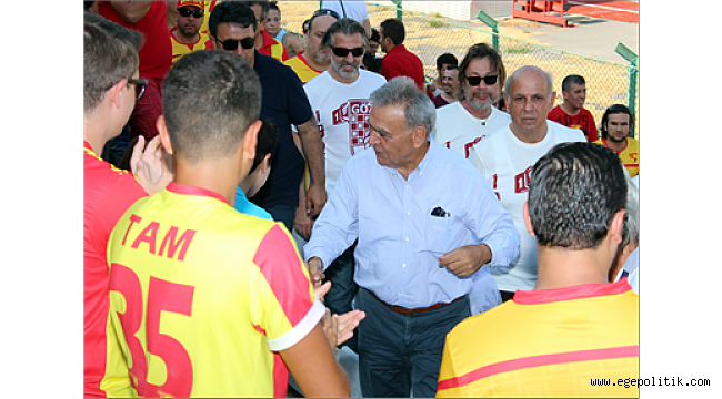 Büyükşehir’den Göztepe’ye  7 milyon Liralık Destek