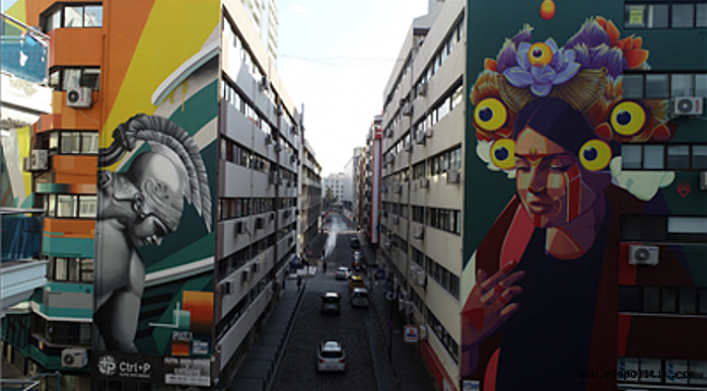 İzmir&#039;de Duvarlar &quot;Cıvıl Cıvıl&quot;