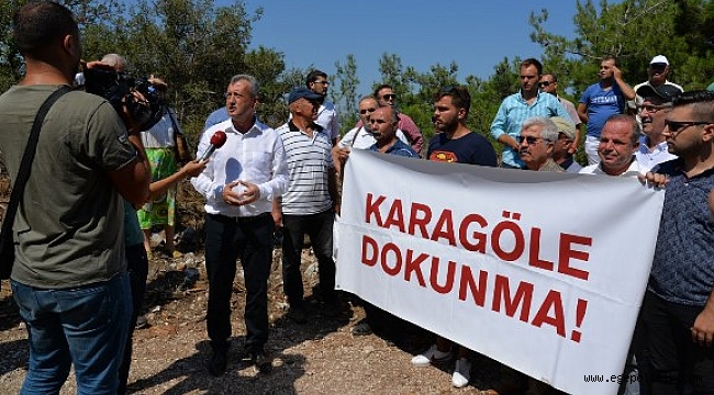 Başkan Şahin&#039;den &quot;Karagöl&quot; Açıklaması