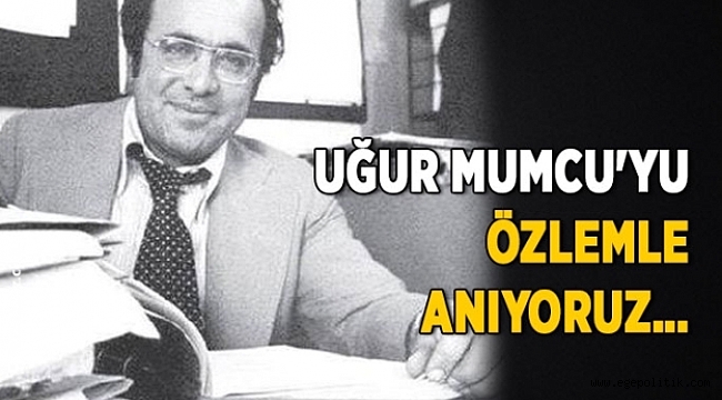 Uğur  Mumcu'yu  Saygı  ve  Özlemle  Anıyoruz