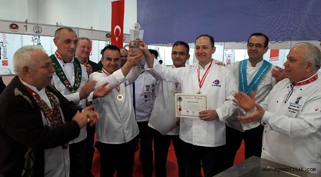 Esbaş Aşçıları  Horeca Fuarından Altın ve Gümüş Madalyalarla Döndüler