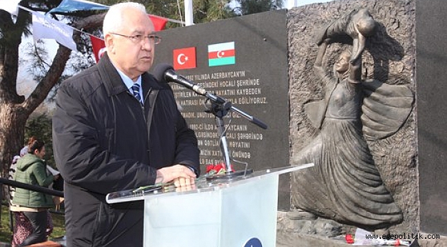 Hocalı Katliamı Kurbanları Karabağlar’da Anıldı