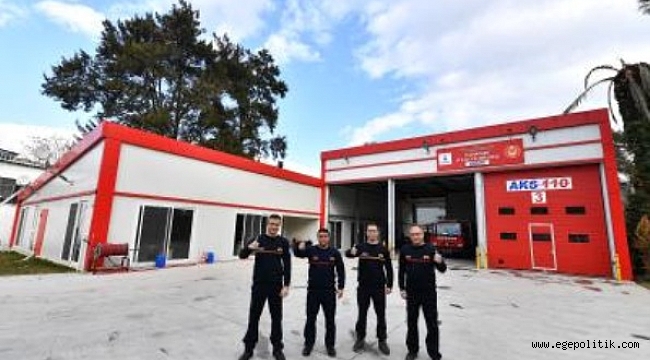 İtfaiye'den Prefabrik Çözüm