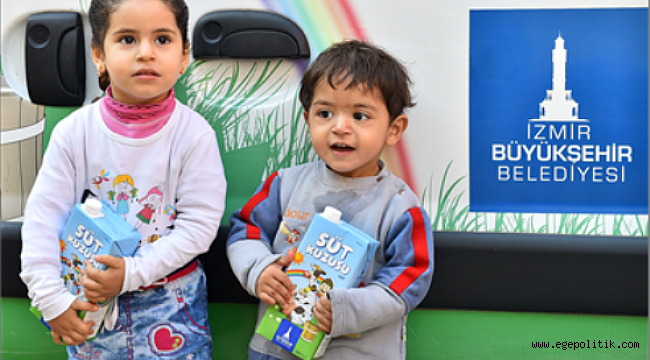 İzmir'de Üretici Mutlu, Çocuklar Sağlıklı