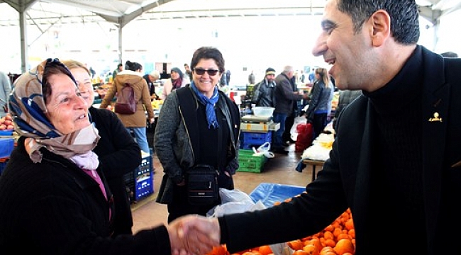 Kayalar, Menderesli Esnafın Derdini Dinledi