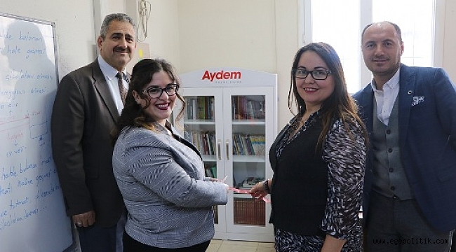 Kuşadası’nda “Aydem Sınıf Kitaplığı” Oluşturuldu