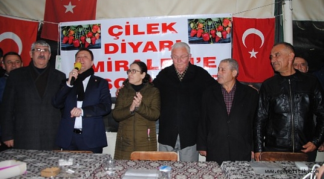 Menemen'de Serdar Aksoy ve  Eski Başkanlar Birarada