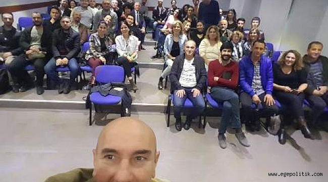 Tunç Soyer Kampanyasına Katkı Sağlamak İsteyen Gönüllülerle Buluştu