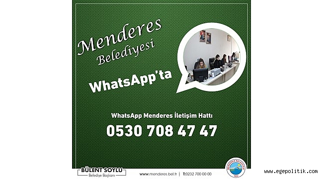WhatsApp Menderes Kuruldu