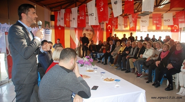 Yeni Foçalılar Fatih  Gürbüz'ü Bağrına Bastı