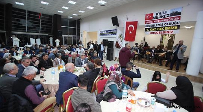 Başkan Selvitopu, Kars, Ardahan, Iğdır Yörelerine Özgü Kaz Gecesi’ne Katıldı