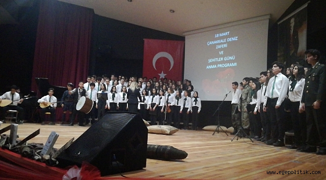 Bucalı Öğrencilerden Çanakkale Oratoryosu