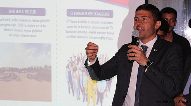 CHP'li Gürbüz'den Şölen Havasında Tanıtım