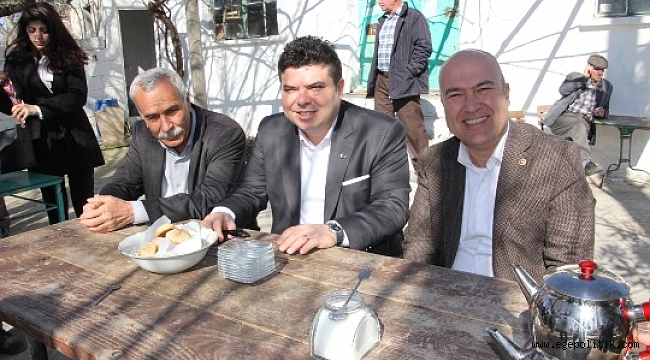 CHP’li Kılıç ve Bakan, Köylere Çıkarma Yaptı