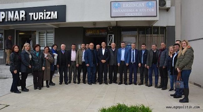 CHP'li Polat, Bayraklı'da Sivil Toplum Örgütleriyle  Buluştu