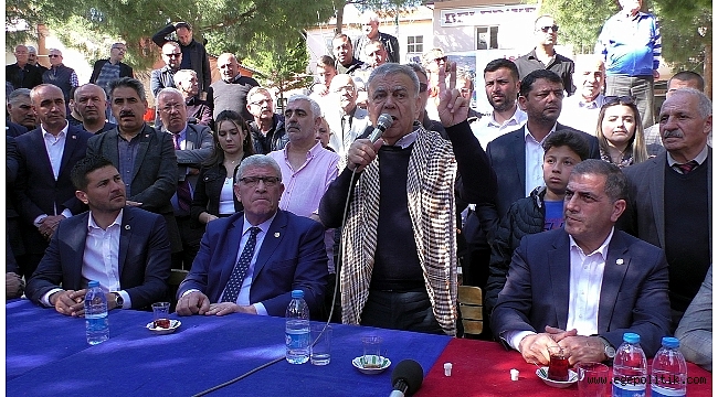 Kocaoğlu Foça'da Fatih Gürbüz İçin Destek İstedi