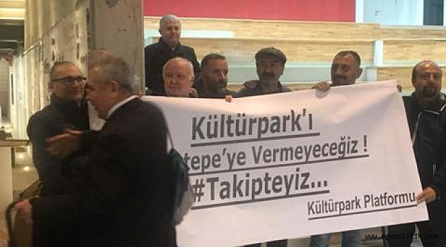&#039;Kültürparkı Tınaztepe&#039;ye Vermeyeceğiz&#039;