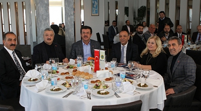 Zeybekci, İZSİAD Üyeleri ile Buluştu