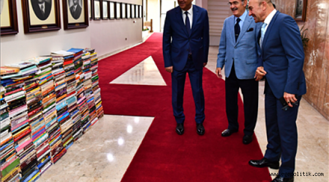 Büyükerşen'den Başkan Tunç Soyer'e Tebrik Ziyareti