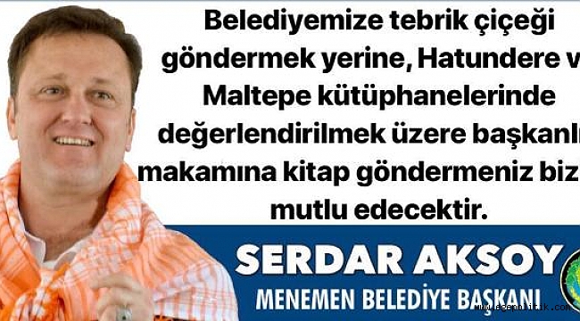 CHP’li Başkan Aksoy'dan Bir İlk