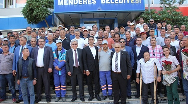 Menderes’te Toplu Sözleşme Mutluluğu