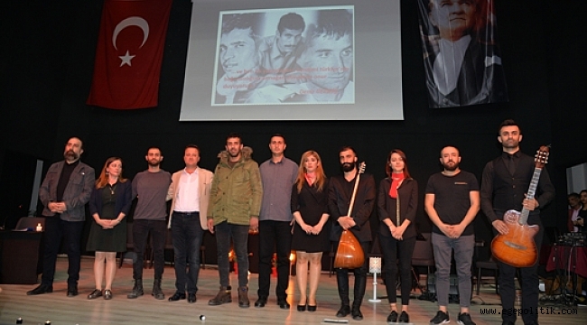 Başkan Aksoy 3 Fidanı  Şiirle Andı