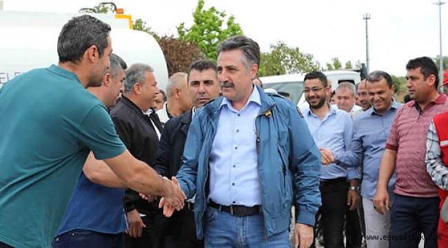 Başkan Sandal, Emekçilerle 1 Mayıs'ı Kutladı