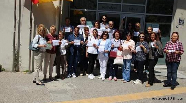 CHP Konak Gençlik Kolları ve Kadın Kolları'ndan İmamoğlu'na Destek