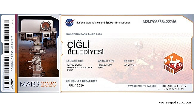 Çiğli Belediyesi Mars&#039;ta