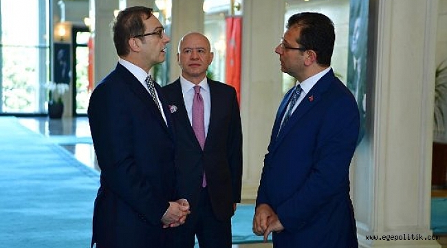 Ekrem İmamoğlu’na Koç’tan Ziyaret