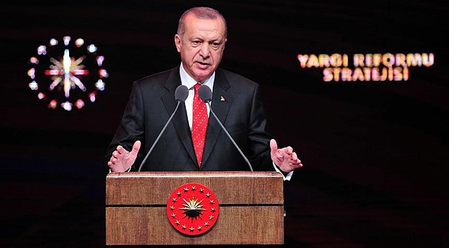 Erdoğan, ‘yargı reformu’nu açıkladı