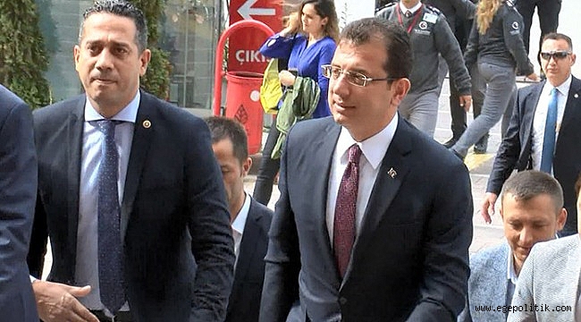 İBB Başkanı Ekrem İmamoğlu, CHP Genel Merkezi'nde