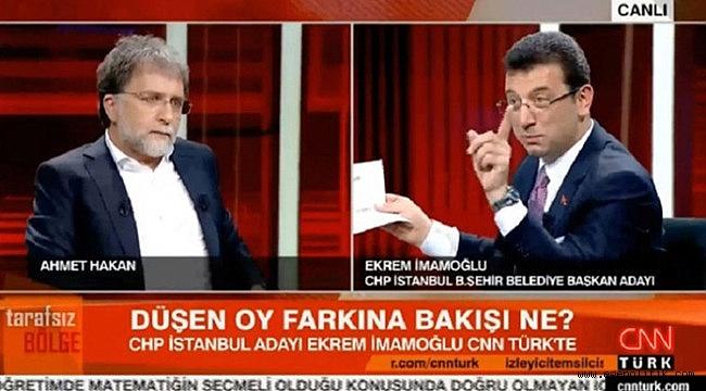 İmamoğlu İBB&#039;deki İsrafı Anlatırken &#039;Tarafsız Bölge&#039;yi Apar Topar Kesen CNN Türk&#039;ten Açıklama