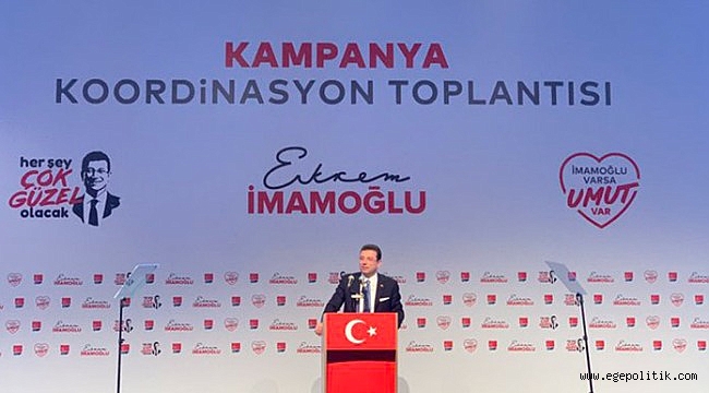 İmamoğlu, Seçim Kampanyasını Başlattı