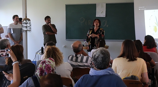 Karaburun'da zeytin bilimle buluştu
