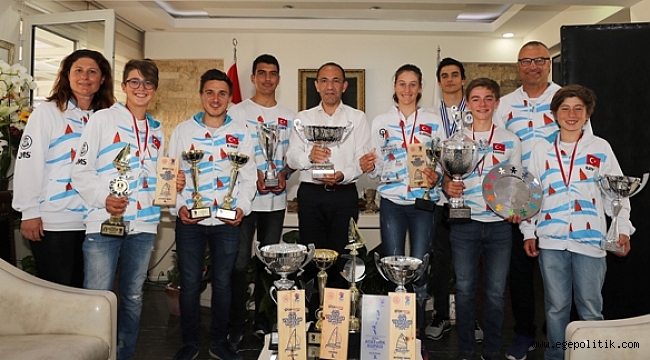 Sporcular Başarılarını Başkan Oğuz ile Paylaştı