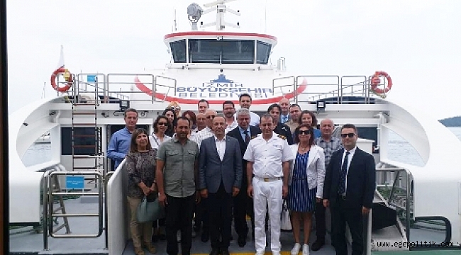 Urla- İzmir Arası İlk Vapur Seferleri Başladı