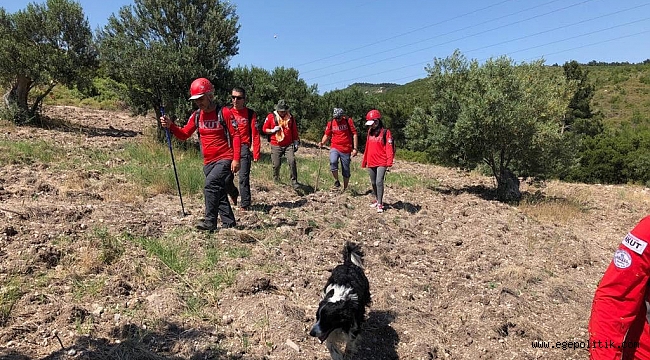AKUT K9 Timi İz Sürdü