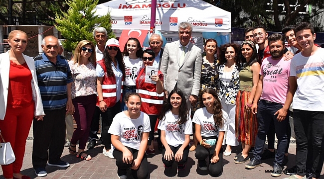 Ali Engin'den Ekrem İmamoğlu'na Destek Turu