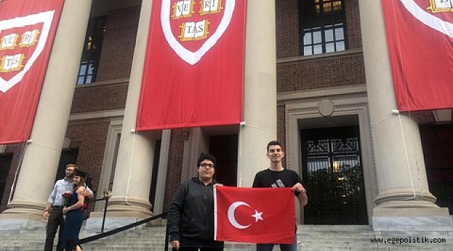Bayraklılı Öğrenciler HARVARD’ta Sunum Yaptı