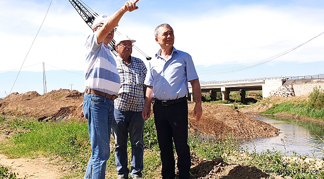 Küçük Menderes’te Taşkın Önlemi