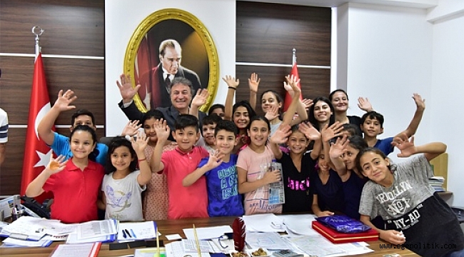 Başkan İduğ’dan çocuklara havuz müjdesi