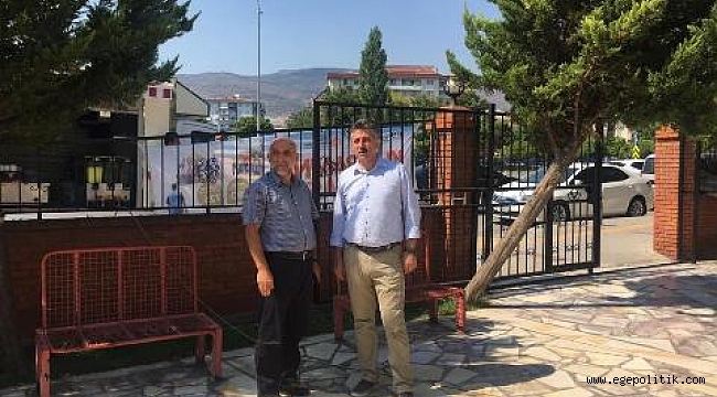 BAŞKAN SANDAL'DAN BAYRAKLI MÜFTÜSÜNE ZİYARET