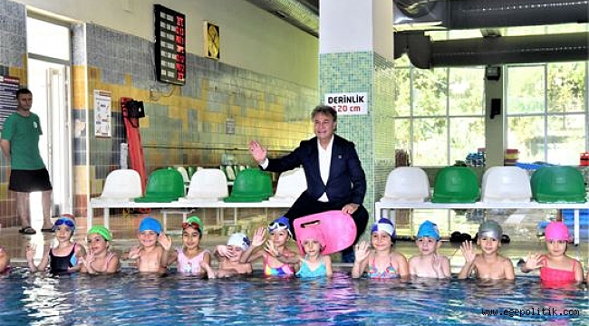 Bornova Belediyesi’nin Yaz Spor Kursları Başladı