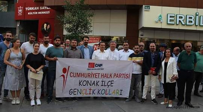 CHP KONAK GENÇLERİNDEN BASIN BAYRAMI SERGİSİ