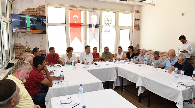 Çiğli Belediye Başkan Yardımcılarından “Mahalle Çalıştayları”